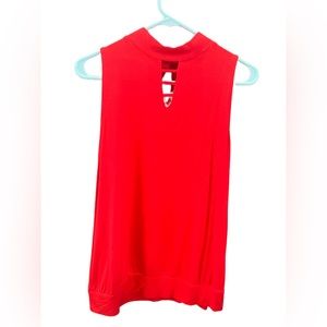 Sheila Rose Red soft sleeveless shirt- NEW With TAGS